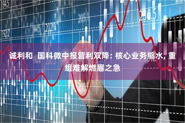 诚利和  国科微中报营利双降: 核心业务缩水, 重组难解燃眉之急