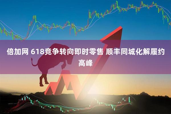 倍加网 618竞争转向即时零售 顺丰同城化解履约高峰