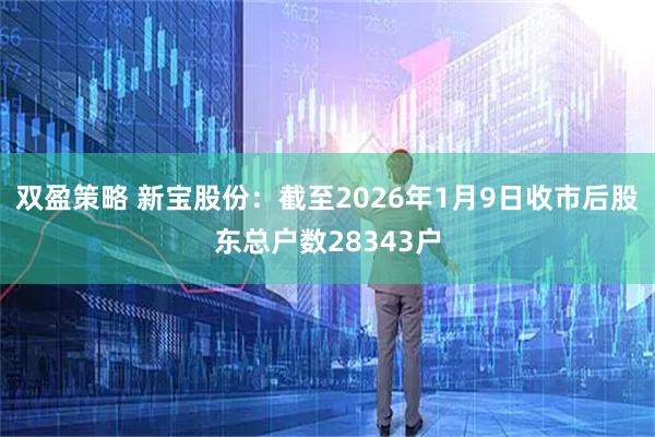 双盈策略 新宝股份：截至2026年1月9日收市后股东总户数28343户