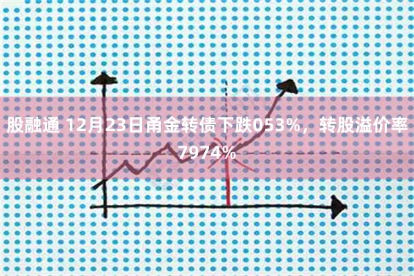 股融通 12月23日甬金转债下跌053%，转股溢价率7974%